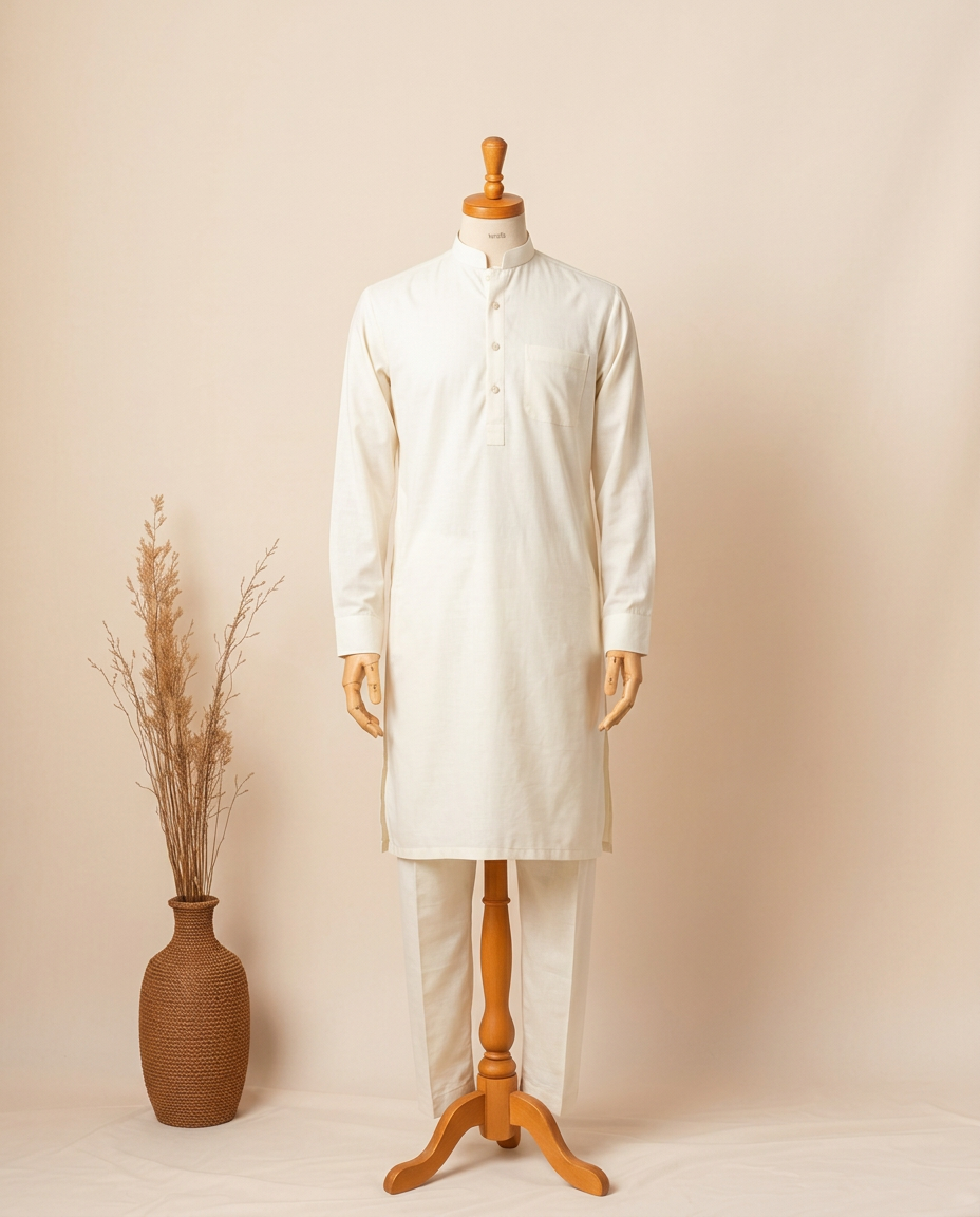 The Cotton Ensemble on a tailor's mannequin