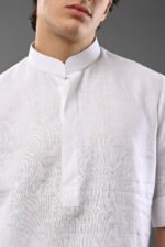 Linea – Chinese Collar Kurta with Cuff Flap - Image 5