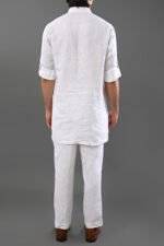 Linea – Chinese Collar Kurta with Cuff Flap - Image 7