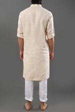 Linea – Chinese Collar Kurta with Cuff Flap - Image 15