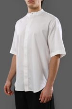 Kai – Oversized Closed Placket Urban Top - Image 7