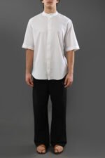 Kai – Oversized Closed Placket Urban Top - Image 3